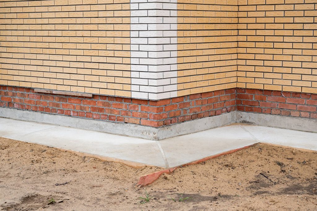 Foundation to Wall Transition