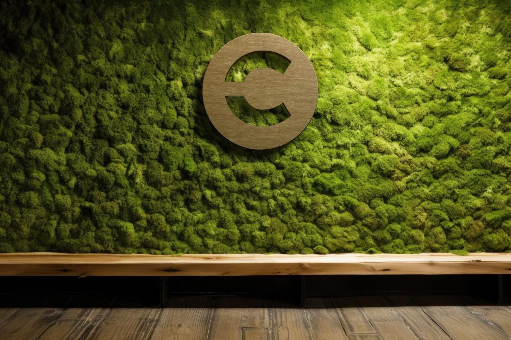 ClimaSpec Icon on Green Wall
