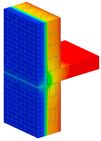 Linear Transmittance Cold Bridge Example