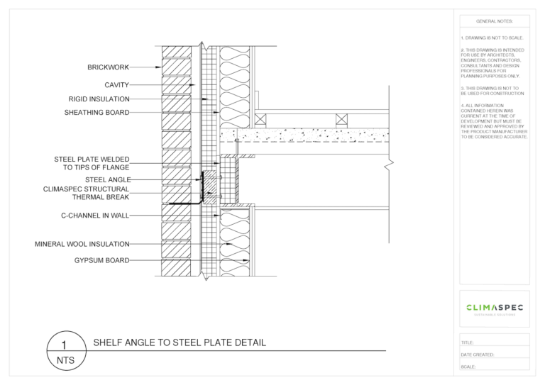 Masonry Shelf Angle Structural Thermal Breaks 